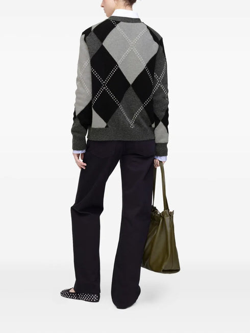 MARC JACOBS PREPPY DAISY ARGYLE CARDIGAN